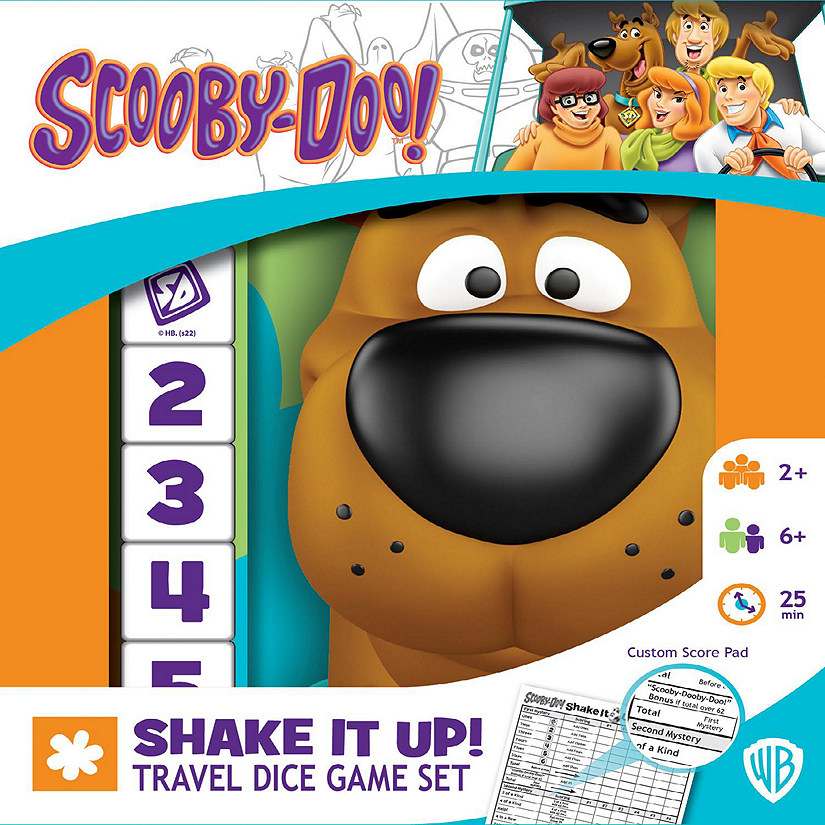 MasterPieces Hanna Barbera Scooby Doo Shake It Up Dice Game for Kids Image