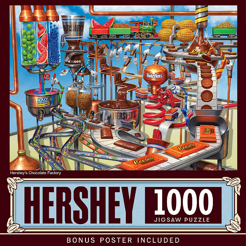 MasterPieces Hershey's Chocolate Factory 1000 Piece