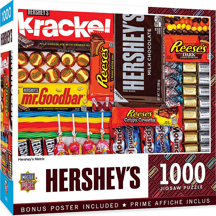 MasterPieces Hershey's Matrix - 1000 Piece Jigsaw Puzzle for Adults Image