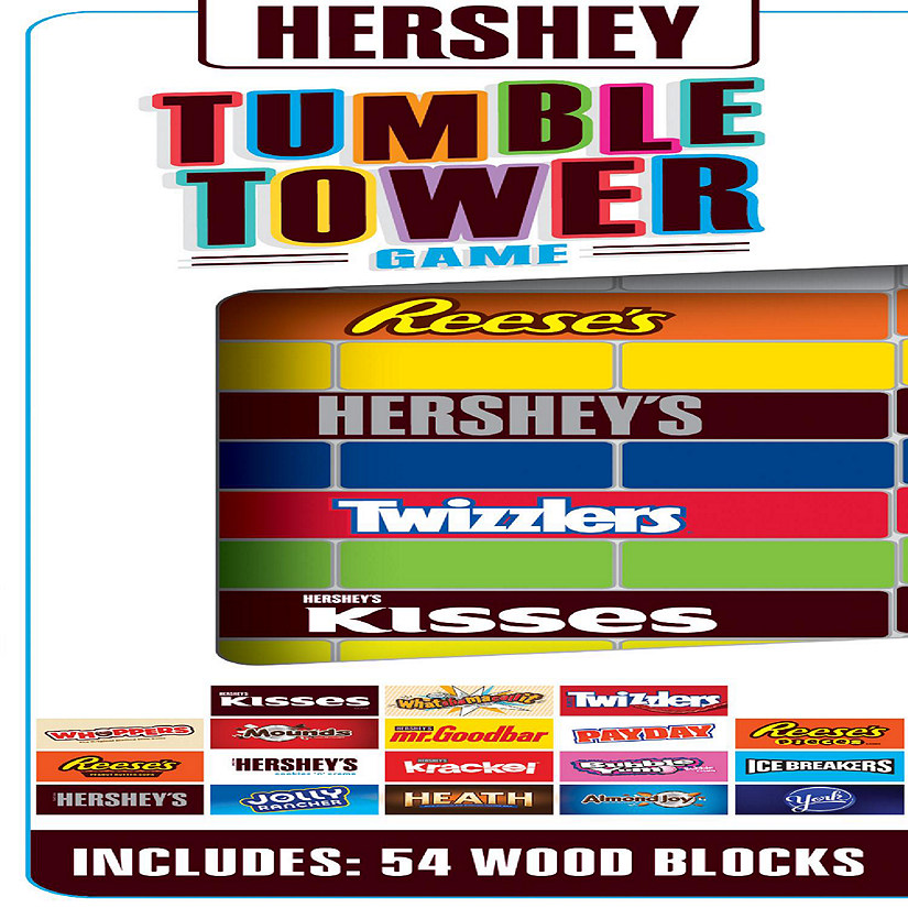 MasterPieces Hershey's Tumble Tower Image