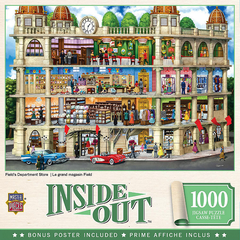 MasterPieces Inside Out - Field's Department Store 1000 Piece Puzzle Image