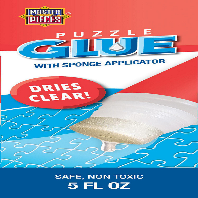 MasterPieces Jigsaw Puzzle Glue with Sponge Applicator - 5 oz Image