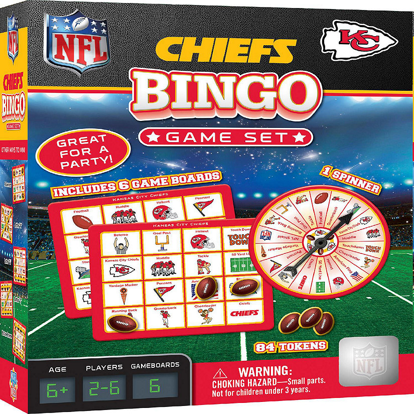 MasterPieces Kansas City Chiefs Bingo