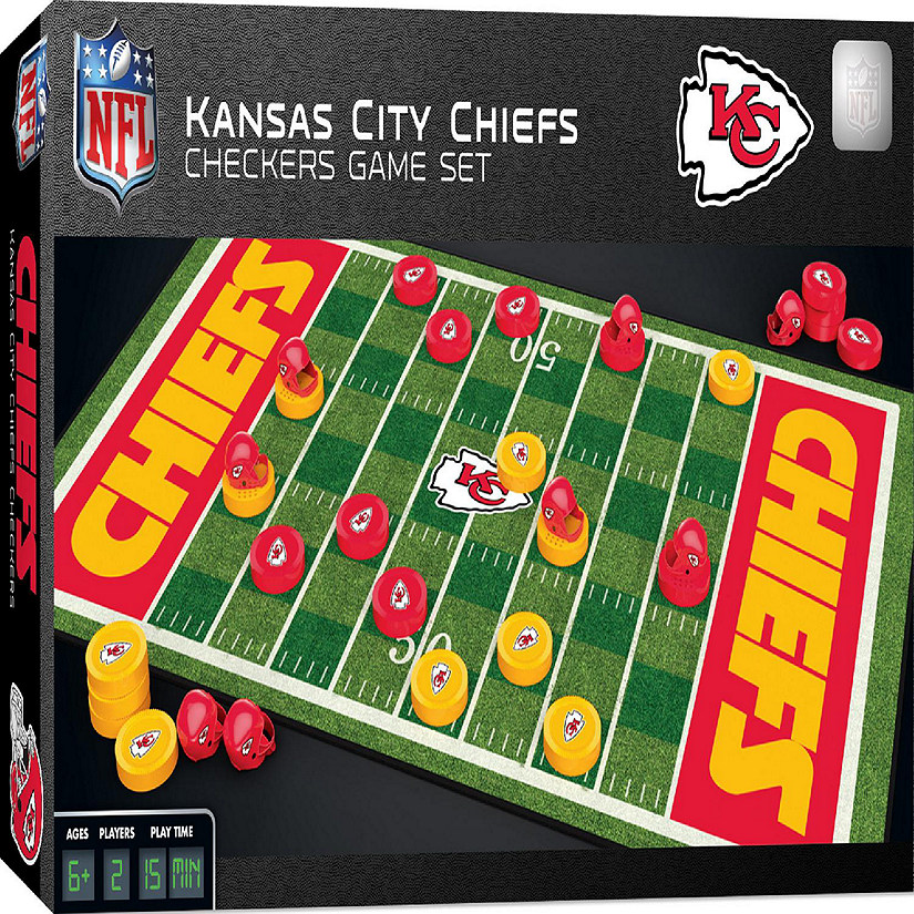 MasterPieces Kansas City Chiefs Checkers Image