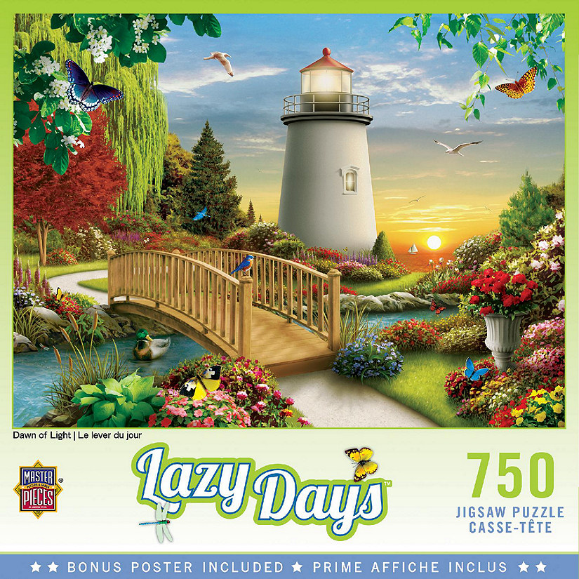 MasterPieces Lazy Days - Dawn of Light 750 Piece Jigsaw Puzzle Image