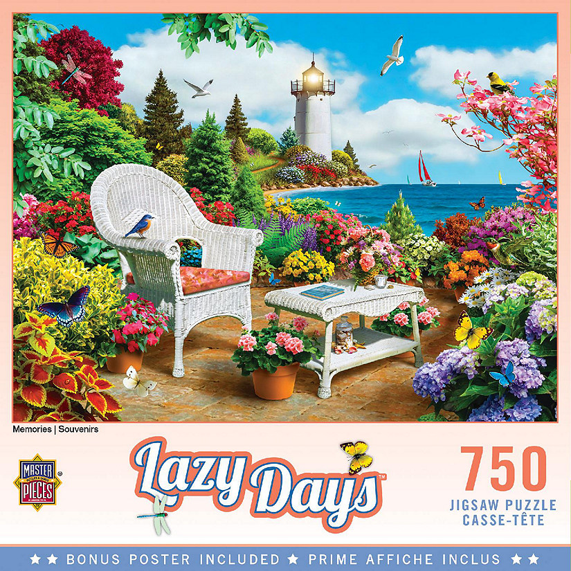 MasterPieces Lazy Days - Memories 750 Piece Jigsaw Puzzle for Adults Image