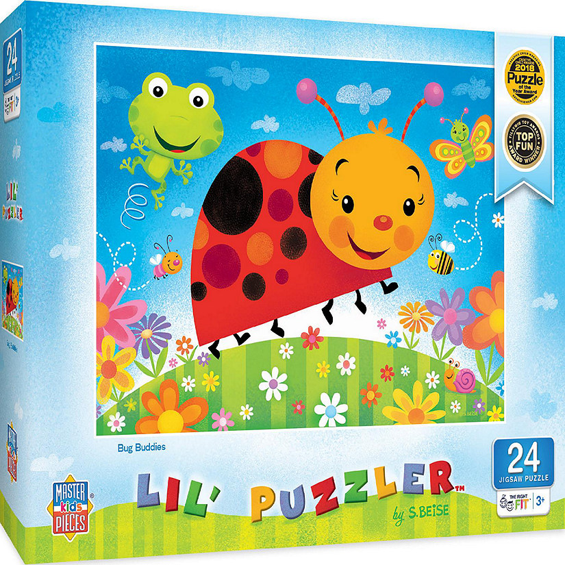 MasterPieces Lil Puzzler - Bug Buddies 24 Piece Jigsaw Puzzle Image