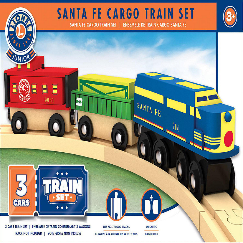 MasterPieces Lionel - Santa Fe Cargo Toy Train Set for kids Image
