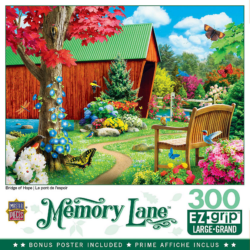 MasterPieces Memory Lane - Bridge of Hope 300 Piece EZ Grip Puzzle Image