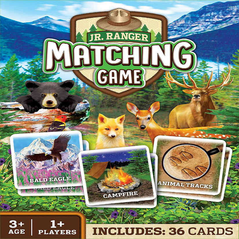 MasterPieces National Parks Matching Game for Kids and Families Image