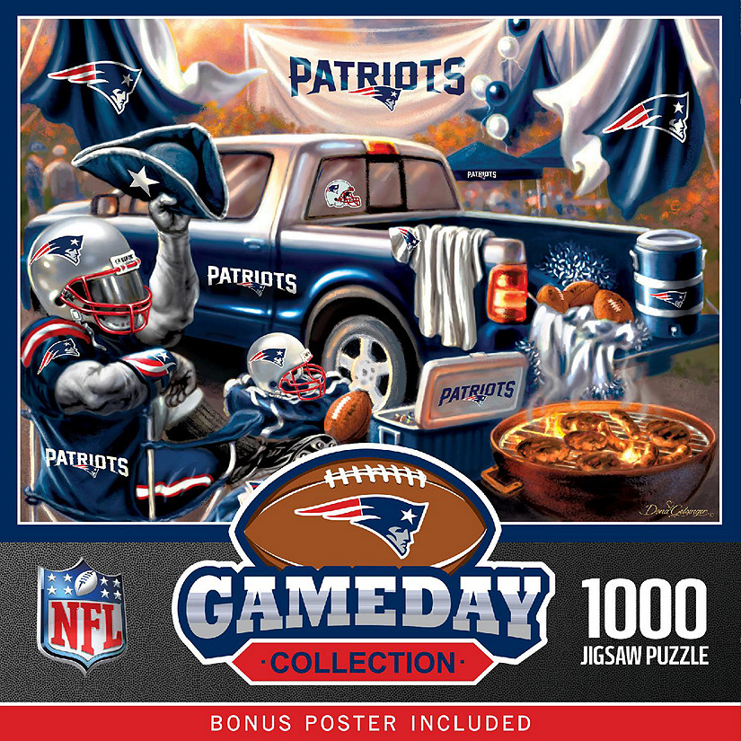MasterPieces New England Patriots Gameday 1000 Piece Image