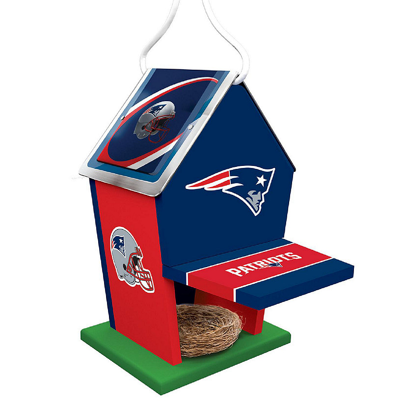 MasterPieces New England Patriots NFL Birdhouse Oriental Trading
