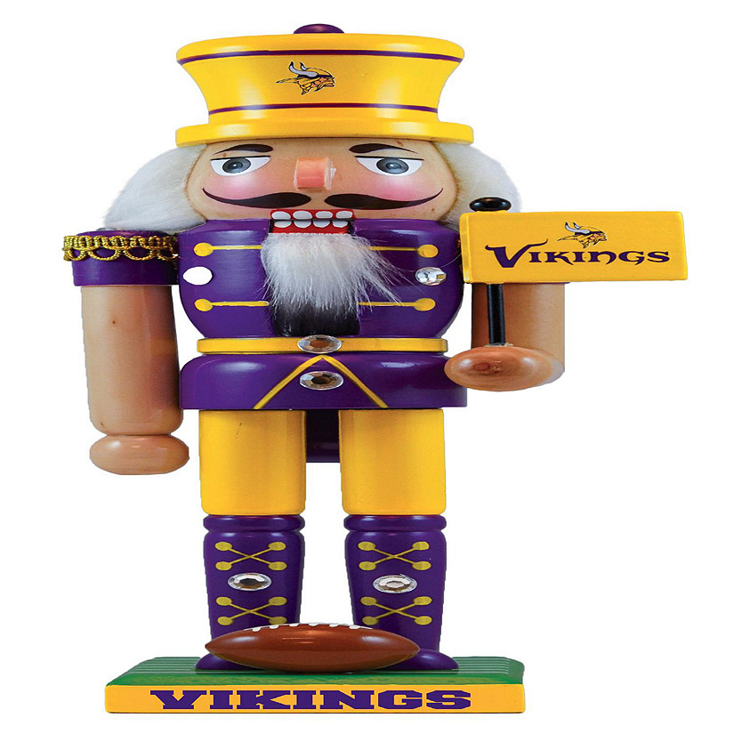 MasterPieces NFL Minnesota Vikings Nutcracker Image