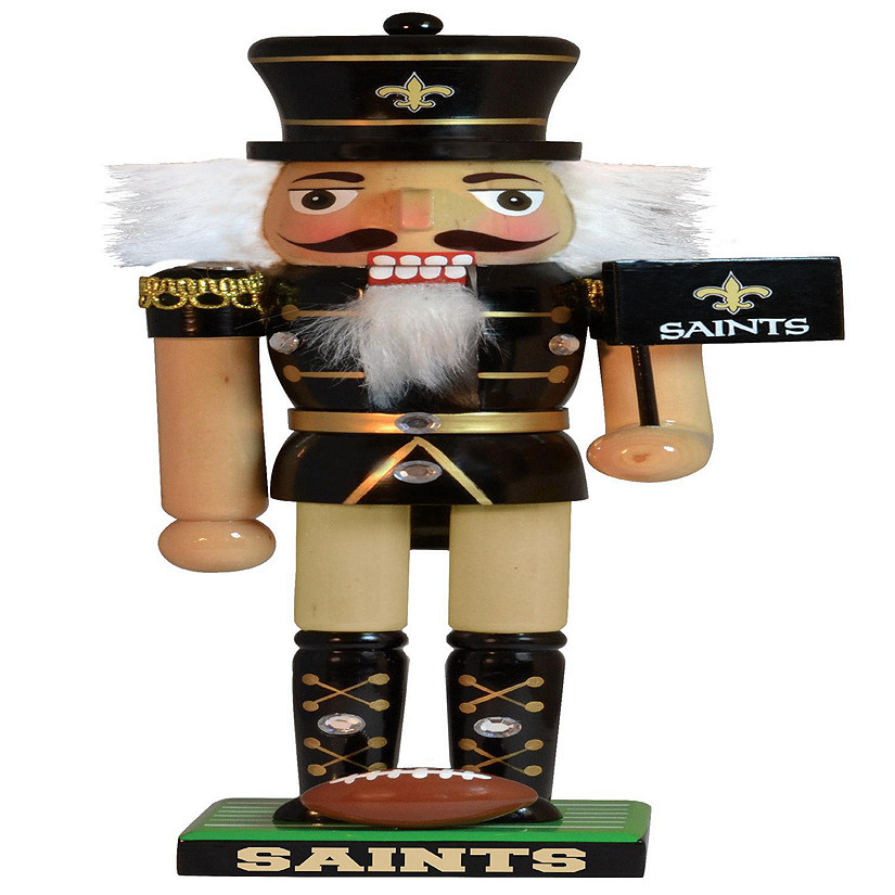 MasterPieces NFL New Orleans Saints Nutcracker Oriental Trading
