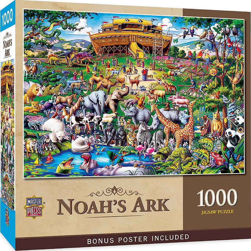 MasterPieces Noah's Ark - 1000 Piece Jigsaw Puzzle for Adults Image