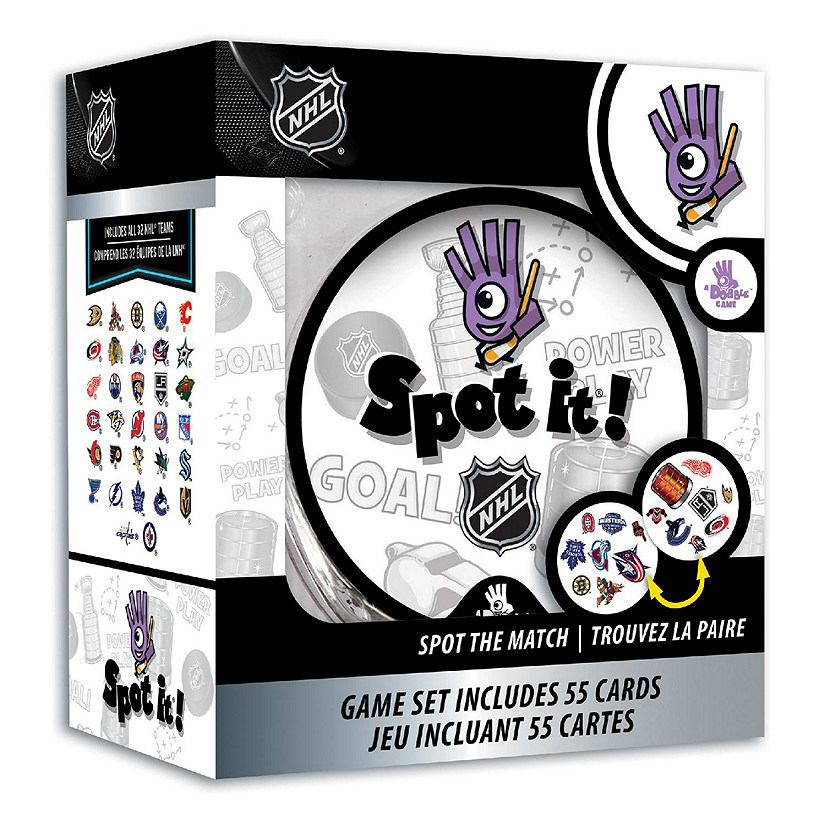 MasterPieces Officially licensed NHL League-NHL Spot It Game Image
