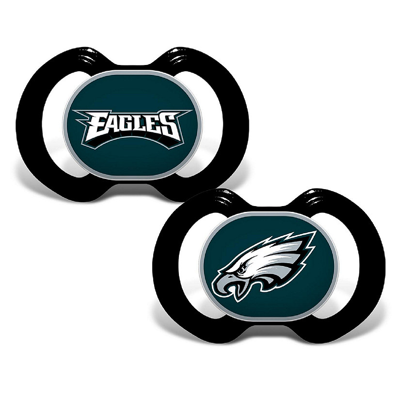 Baby Fanatic Philadelphia Eagles Pacifier - Set of Two, Best Price and  Reviews