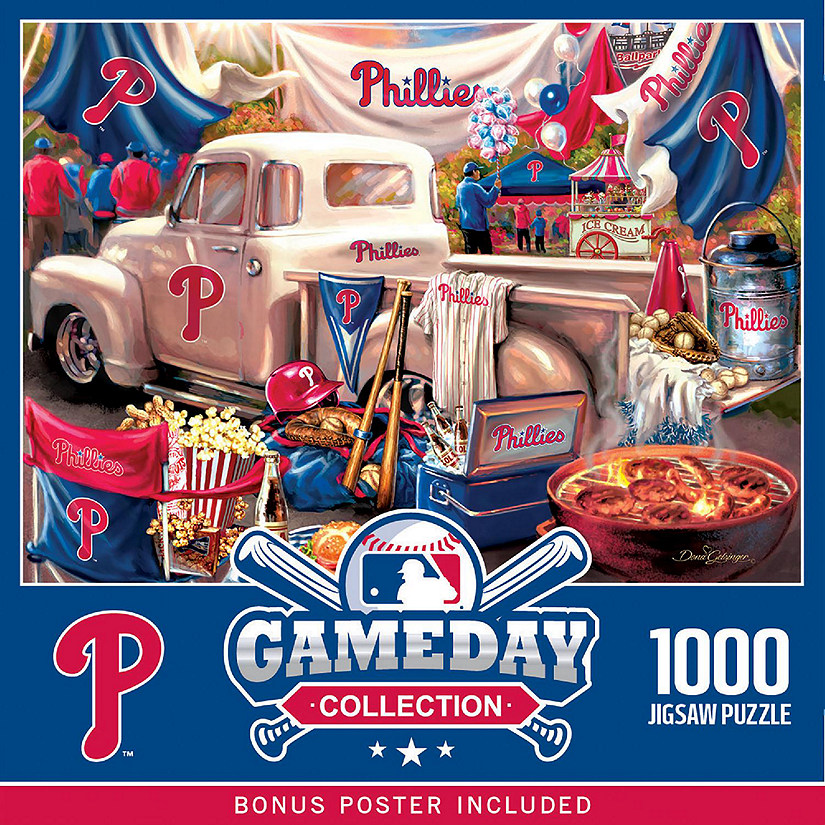 MasterPieces Philadelphia Phillies - Gameday 1000 Piece Jigsaw Puzzle Image