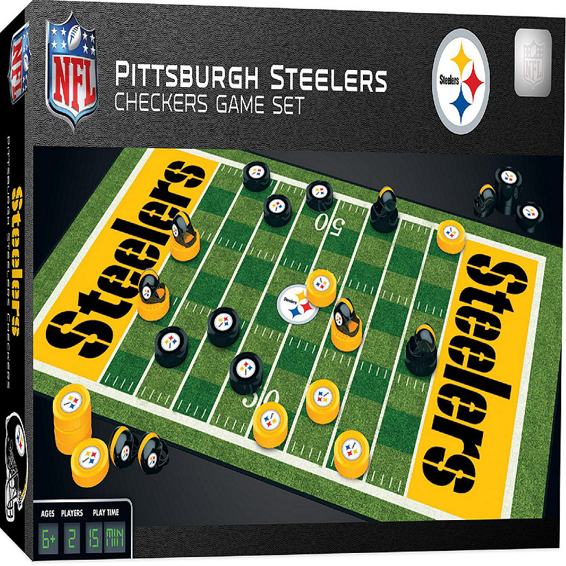 MasterPieces Pittsburgh Steelers Checkers Image