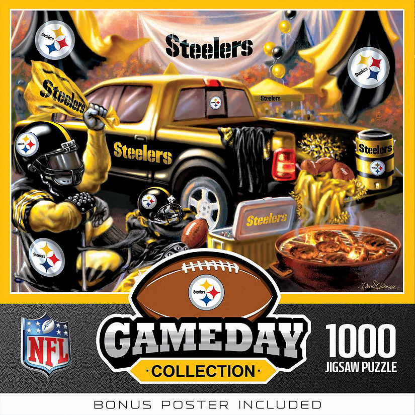 MasterPieces Pittsburgh Steelers Gameday 1000 Piece Image