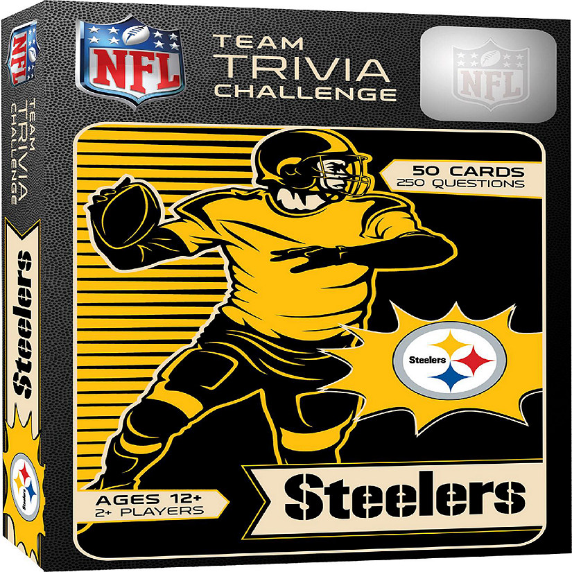 Masterpieces Pittsburgh Steelers Trivia Game