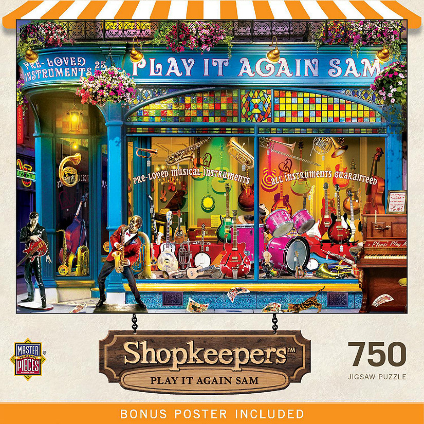 MasterPieces Play it Again Sam 750 Piece Oriental Trading