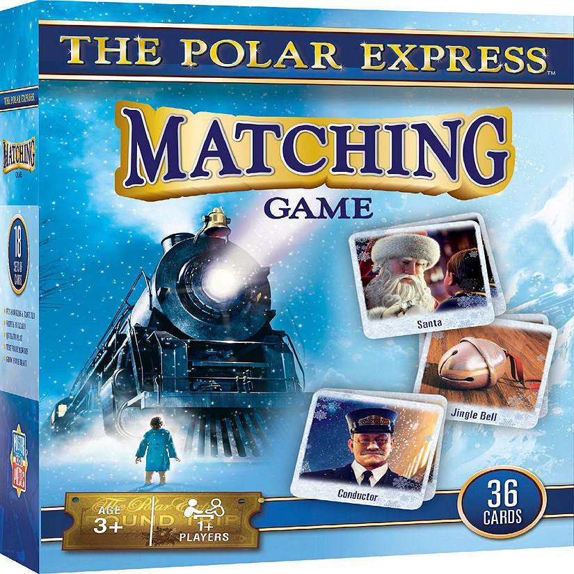 MasterPieces Polar Express Matching Game Image