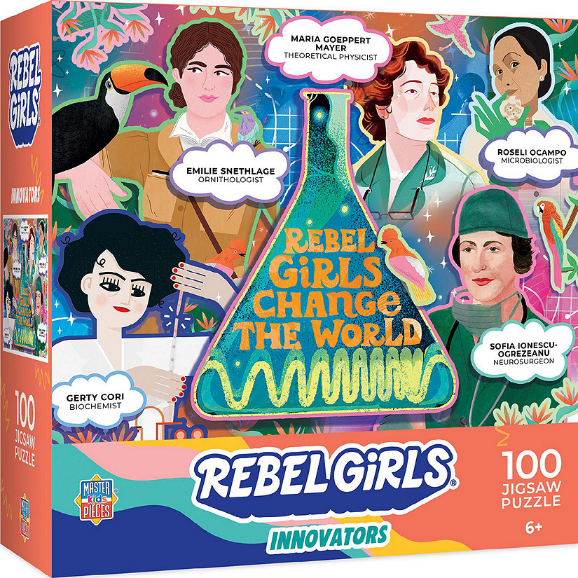 MasterPieces Rebel Girls - Inventors 100 Piece Jigsaw Puzzle Image