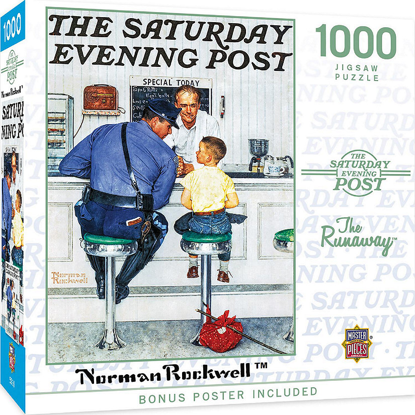MasterPieces Saturday Evening Post - The Runaway 1000 Piece Puzzle Image