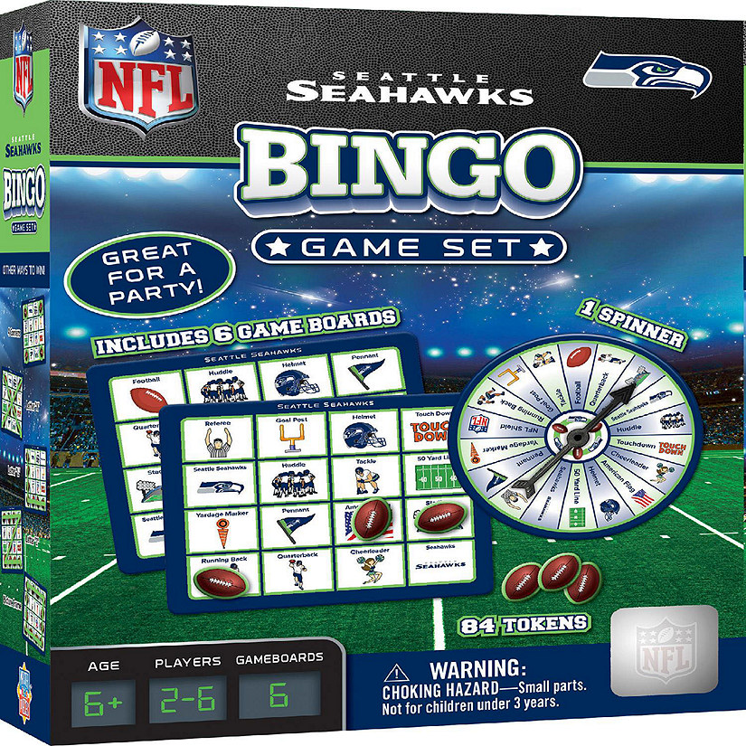 Masterpieces Seattle Seahawks Bingo