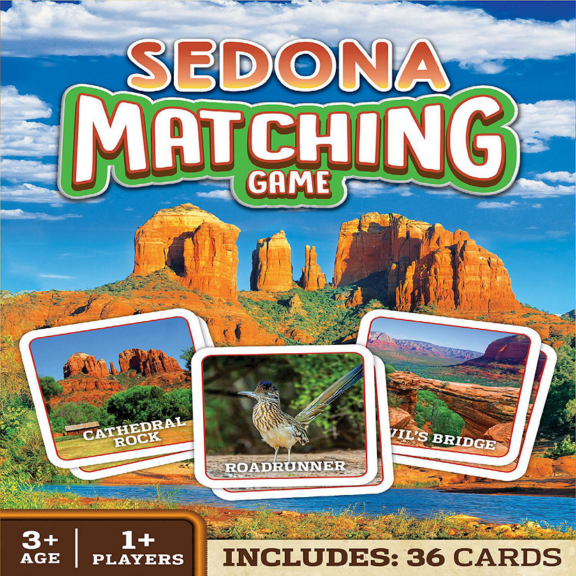MasterPieces Sedona, Arizona Matching Game for Kids and Families Image