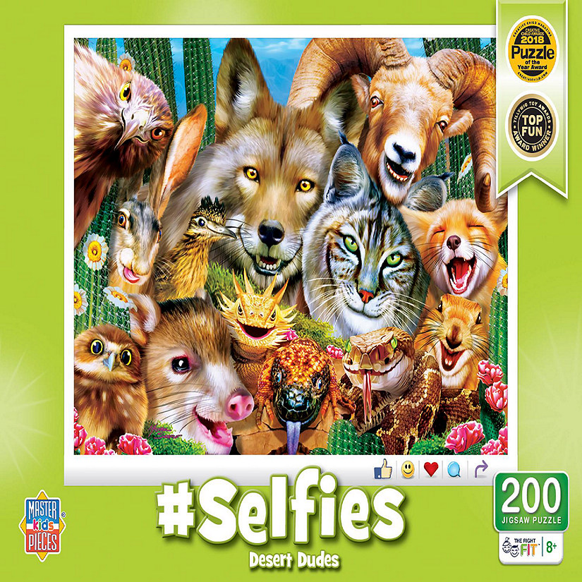 MasterPieces Selfies - Desert Dudes 200 Piece Jigsaw Puzzle for Kids Image