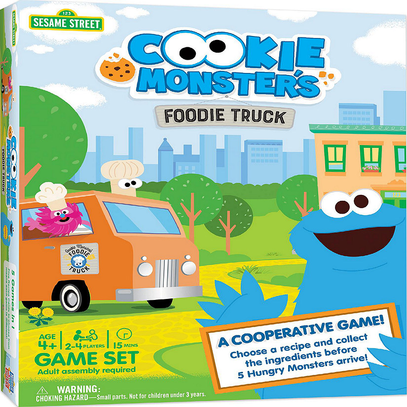 MasterPieces Sesame Street - Cooke Monster's Food Truck Co-Op Game Image