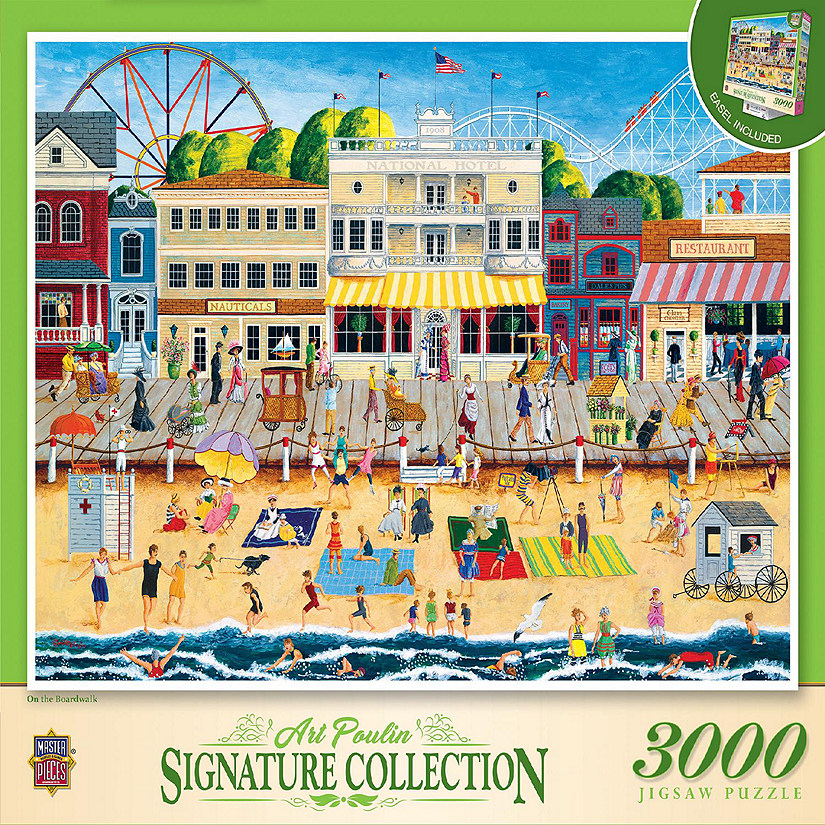 MasterPieces Signature Collection - On the Boardwalk 3000 Piece Puzzle Image
