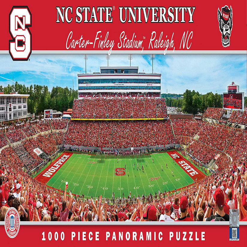MasterPieces Sports Panoramic Puzzle - NCAA NC State Wolfpack Center View Image