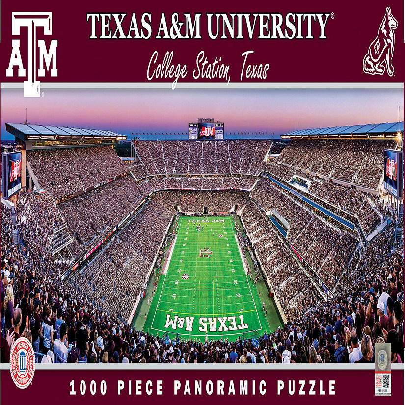MasterPieces Sports Panoramic Puzzle - NCAA Texas A&M Aggies Endzone View Image