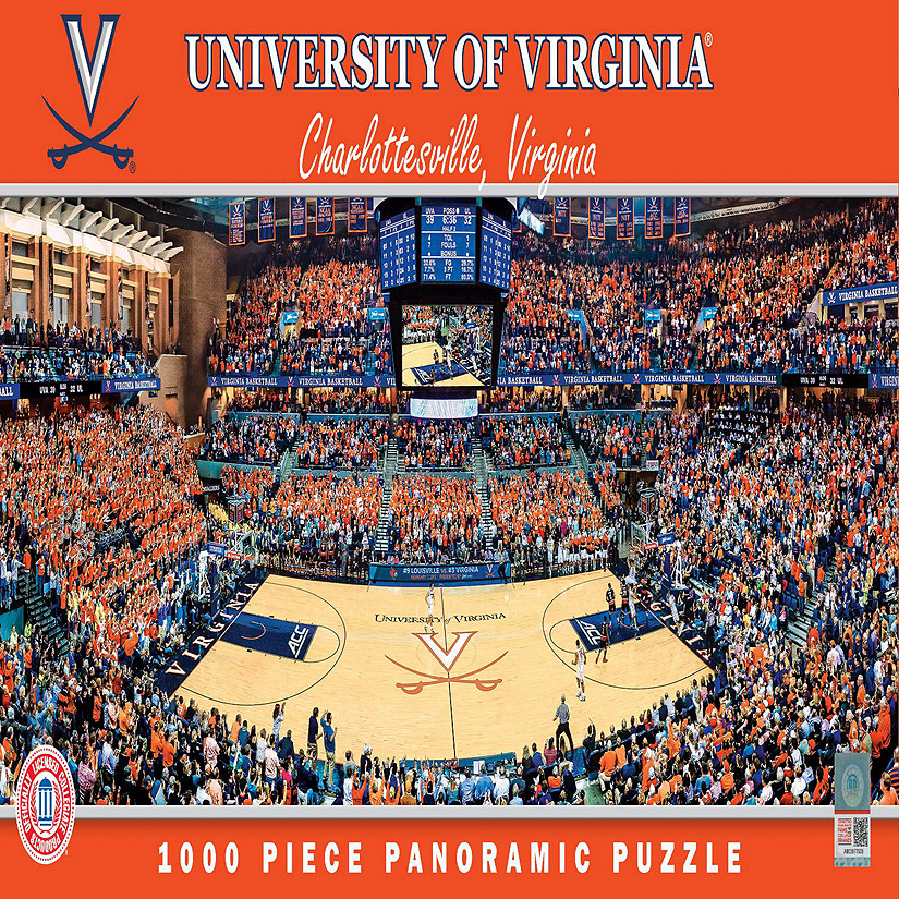MasterPieces Sports Panoramic Puzzle - NCAA Virginia Cavaliers Basketball Image