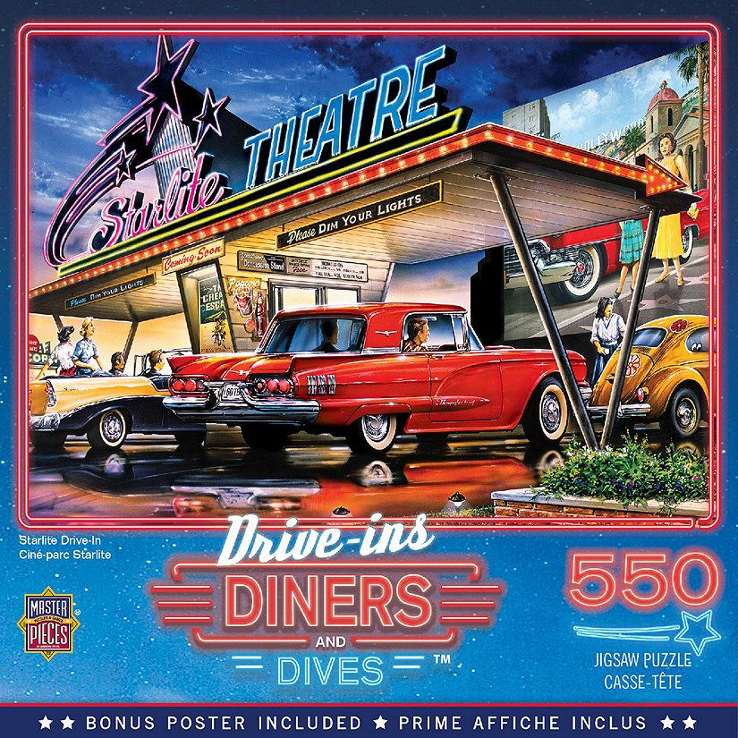 MasterPieces Starlite Drive-In 550 Piece