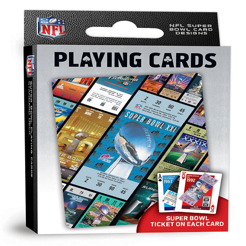 NFL Super Bowl Playing Cards