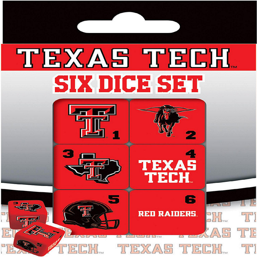 MasterPieces Texas Tech Dice Pack Image