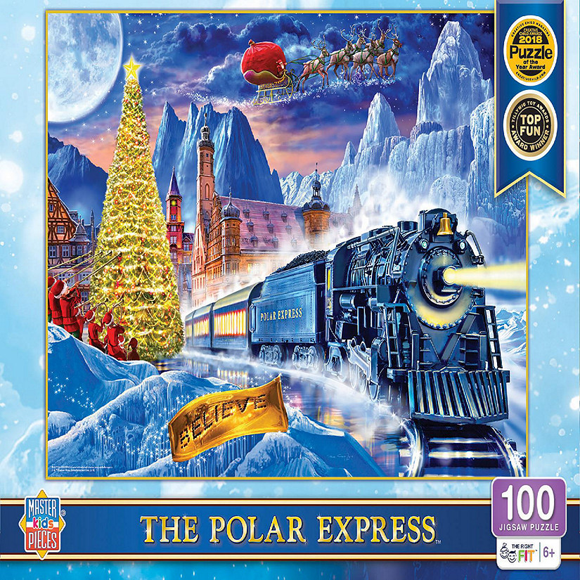 MasterPieces The Polar Express 100 Piece Jigsaw Puzzle for Kids Image