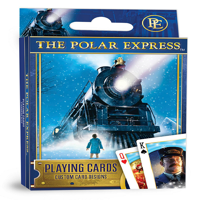 MasterPieces The Polar Express Playing Cards - 54 Card Deck Image
