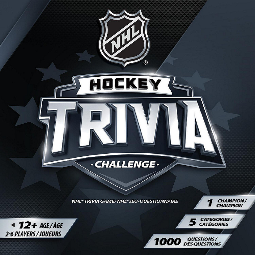 MasterPieces Trivia Challenge Board Game - NHL Hockey Trivia Game Image