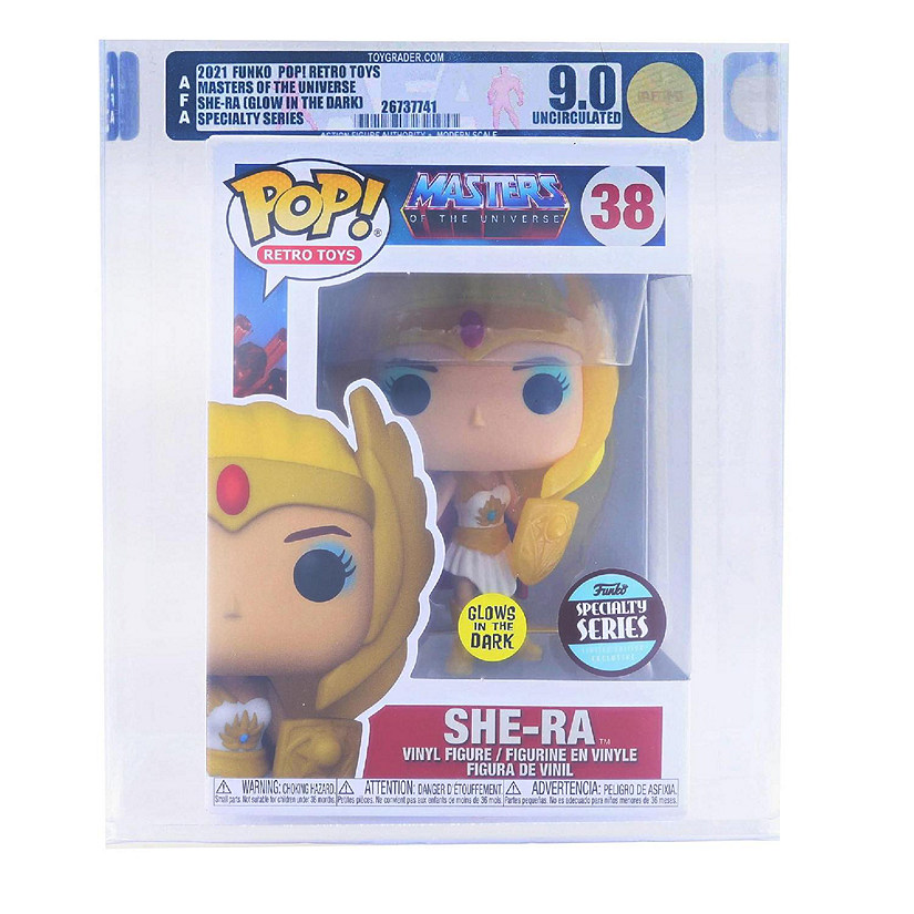 Masters of the Universe Funko POP  She-Ra (Glow)  Rated AFA 9.0 Image