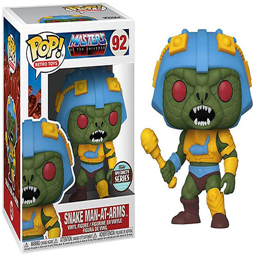 Masters of the Universe Funko POP Vinyl Figure  Snake Man-At-Arms Image