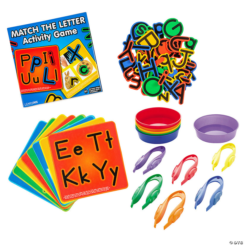 Match the Letter Learning Activity Image