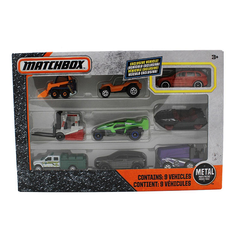 Matchbox 9-Car Gift Pack (Styles may vary)