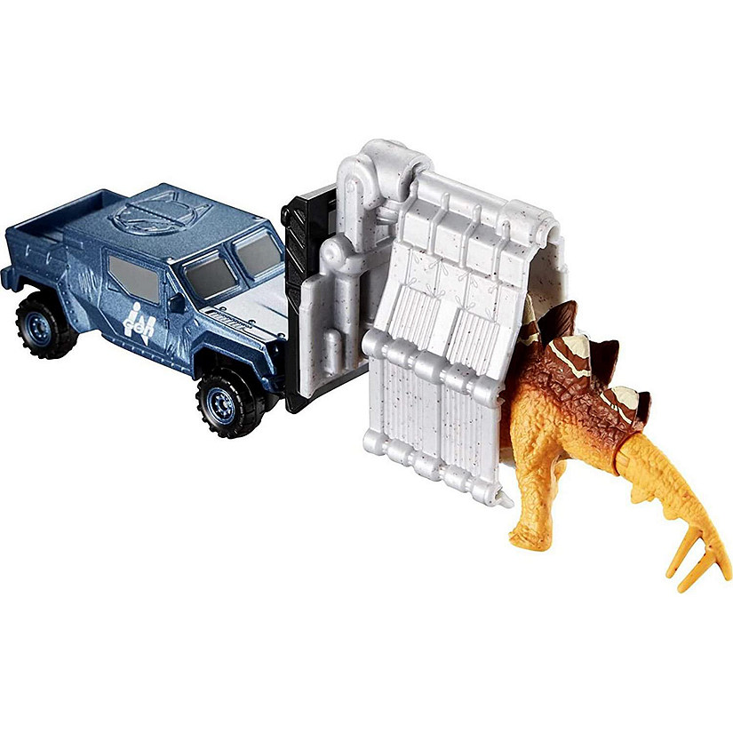 Matchbox Jurassic World Dino Transporters, Stegosaurus Claw Carrier Image