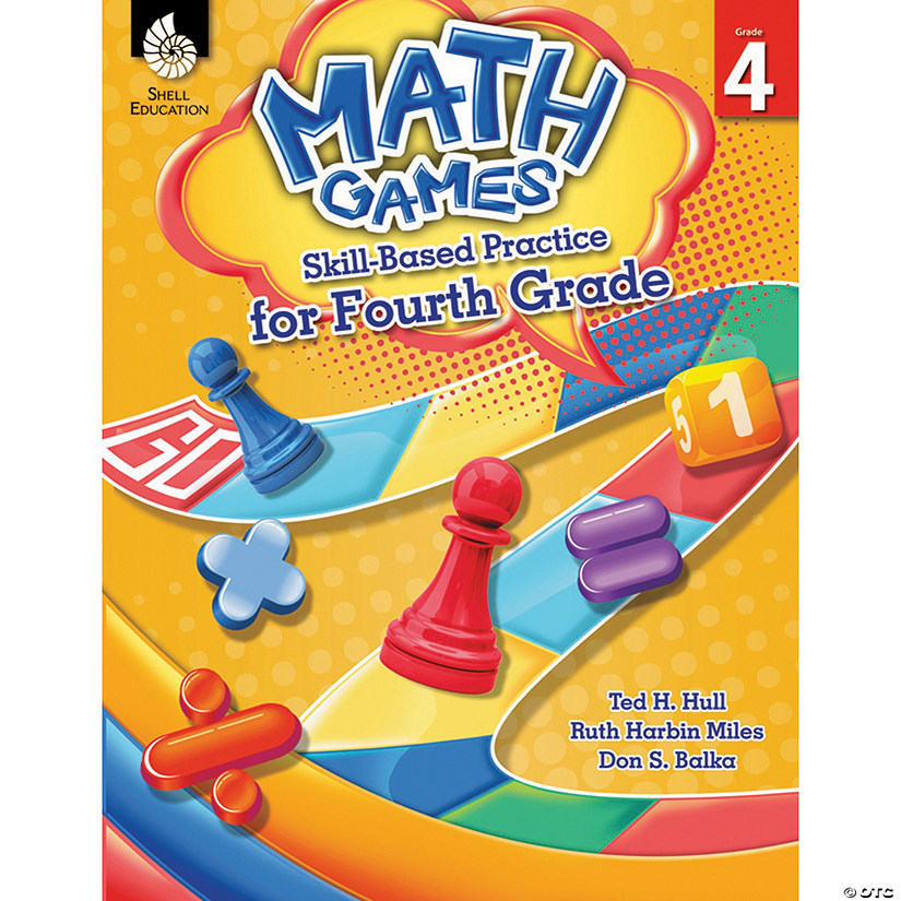 Math Games Skill-Based Practice for Grade 4 Image