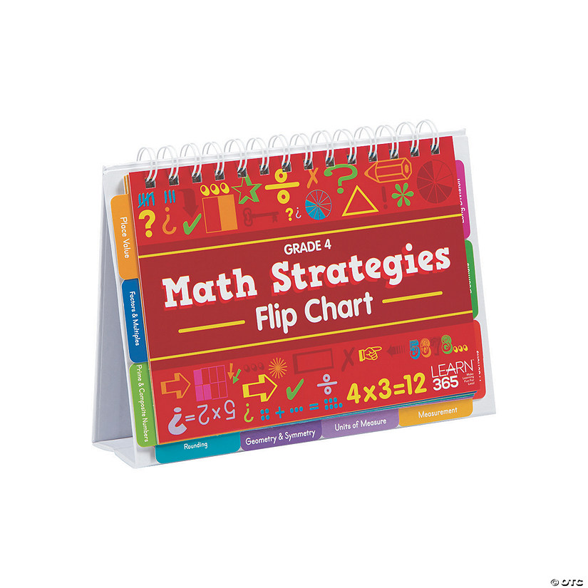 Math Strategies Flip Books Grade 4 Oriental Trading